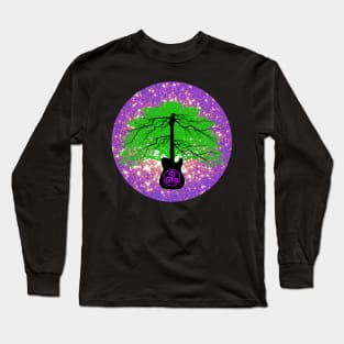 Electric Tree Guitar Long Sleeve T-Shirt